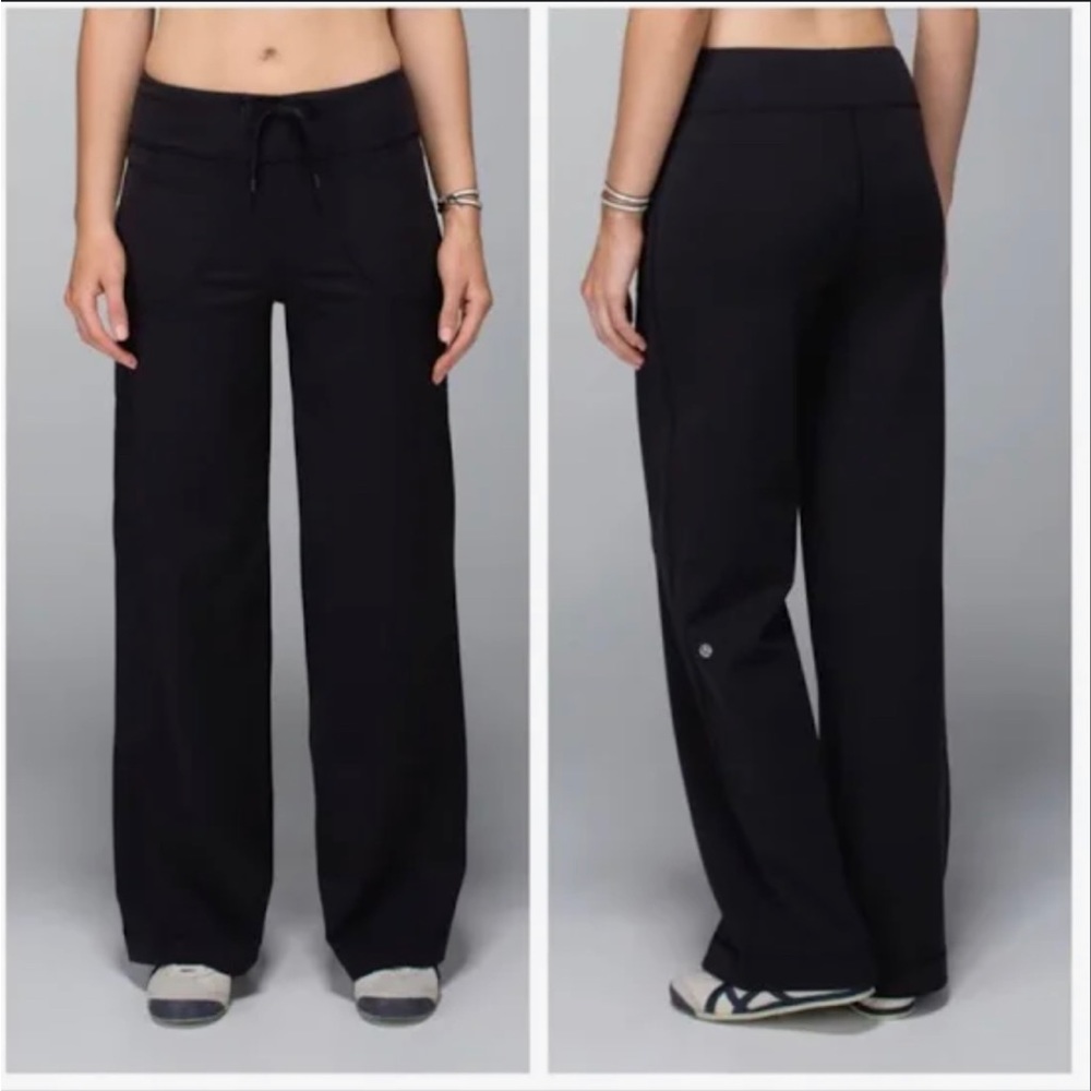 Lululemon grey Still Wide Leg Drawstring